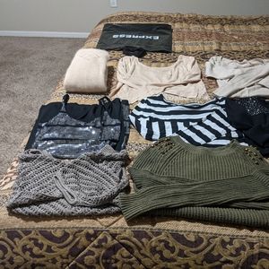 Express and Victoria's Secret clothing